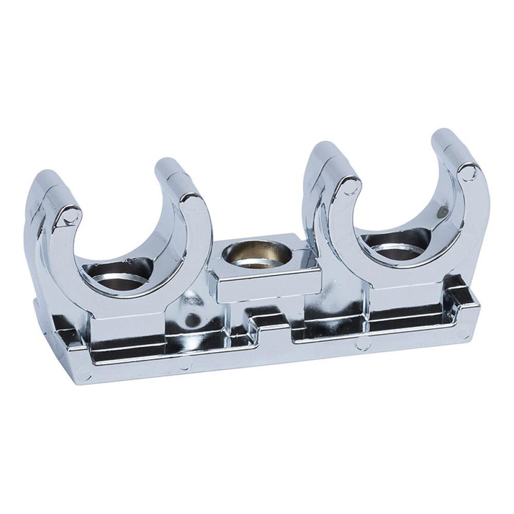RØRKLAMME GELIA 2X15MM KROM