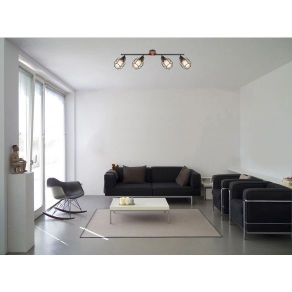 Strahler »WILLA«, Höhe: 240 mm, 40 W, Metall, für Innenbereich