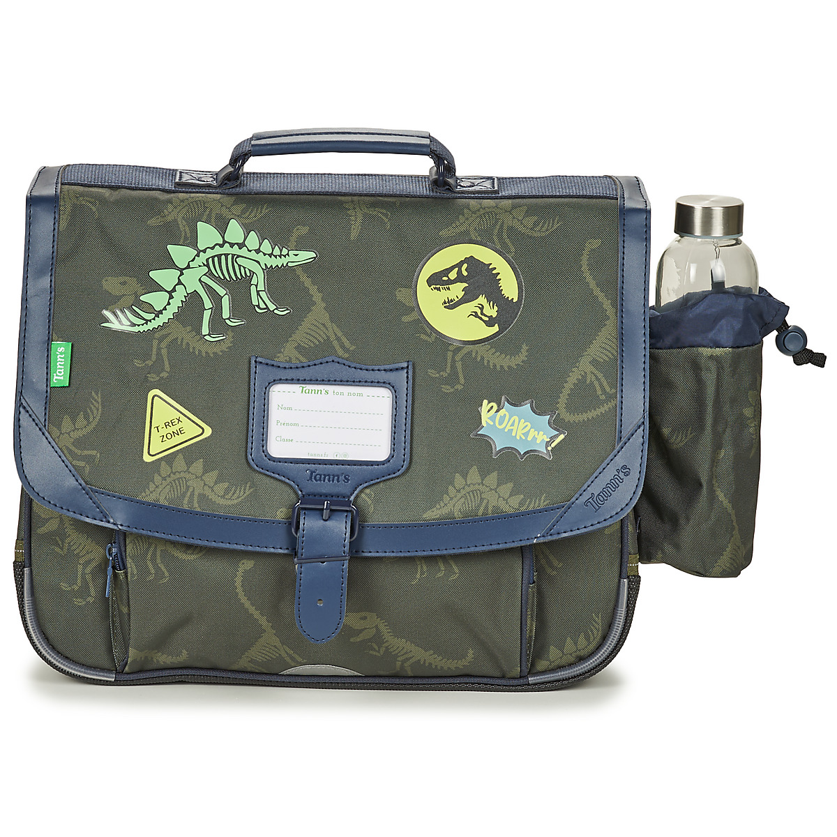 Tann's - TIMOTHEE CARTABLE 38CM POCHE GOURDE - Kaki
