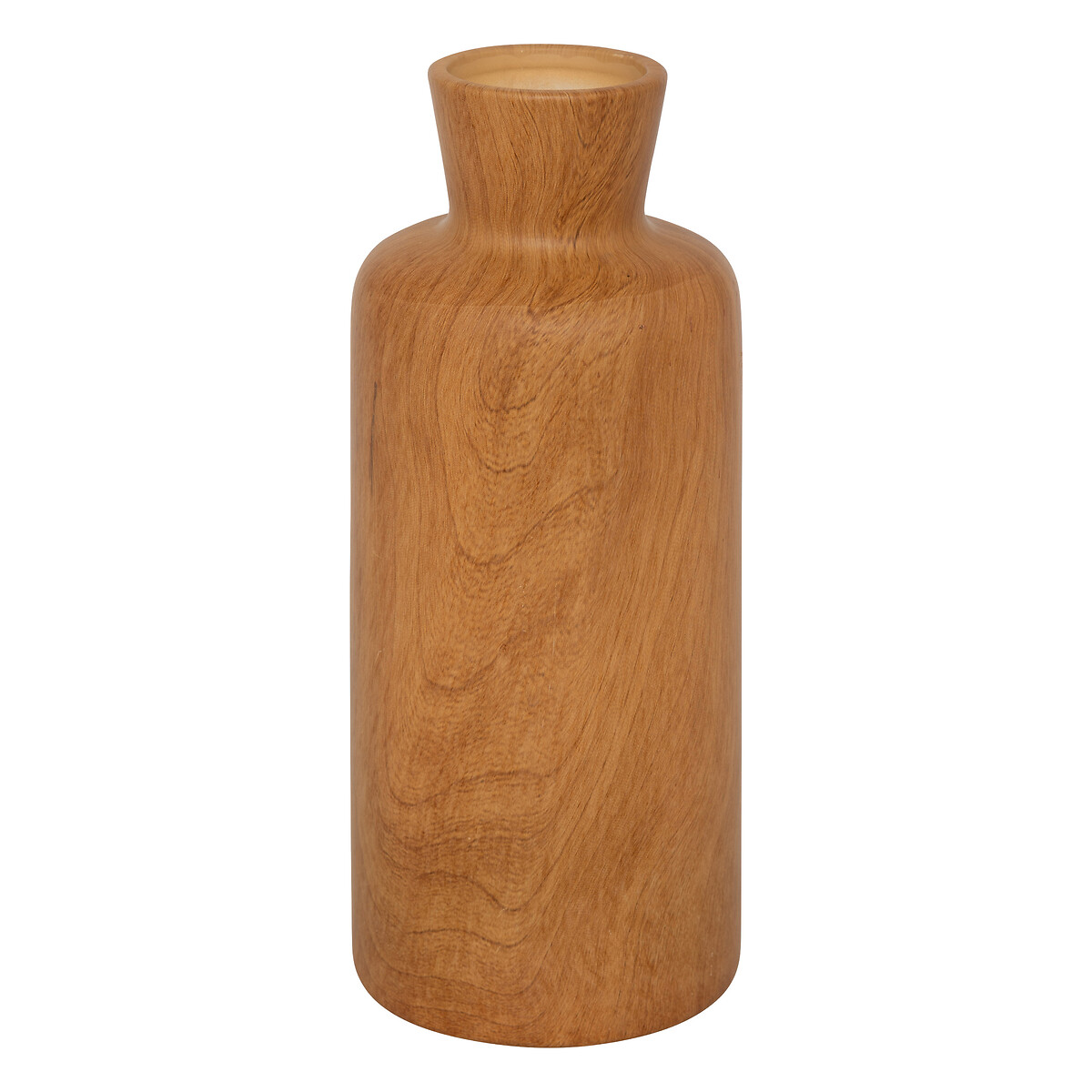 Vase "Sao" Ceramic, Brown, H.30 cm