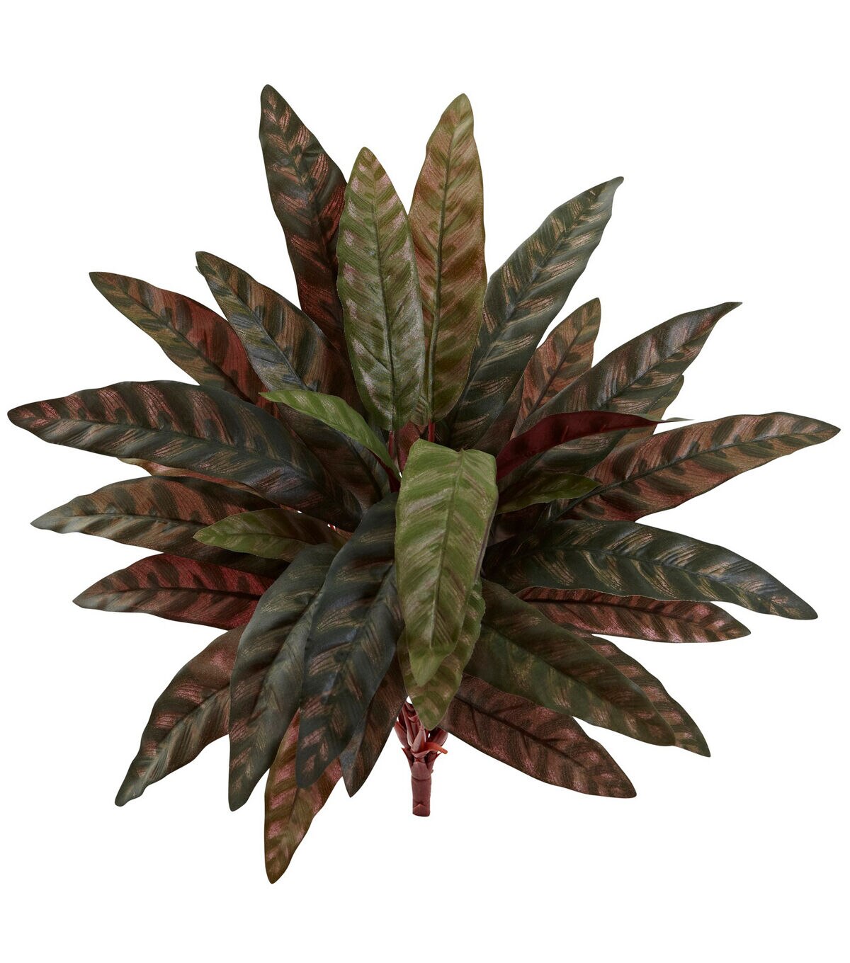 Nearly Natural 20 Artificial Peacock Plants 4ct