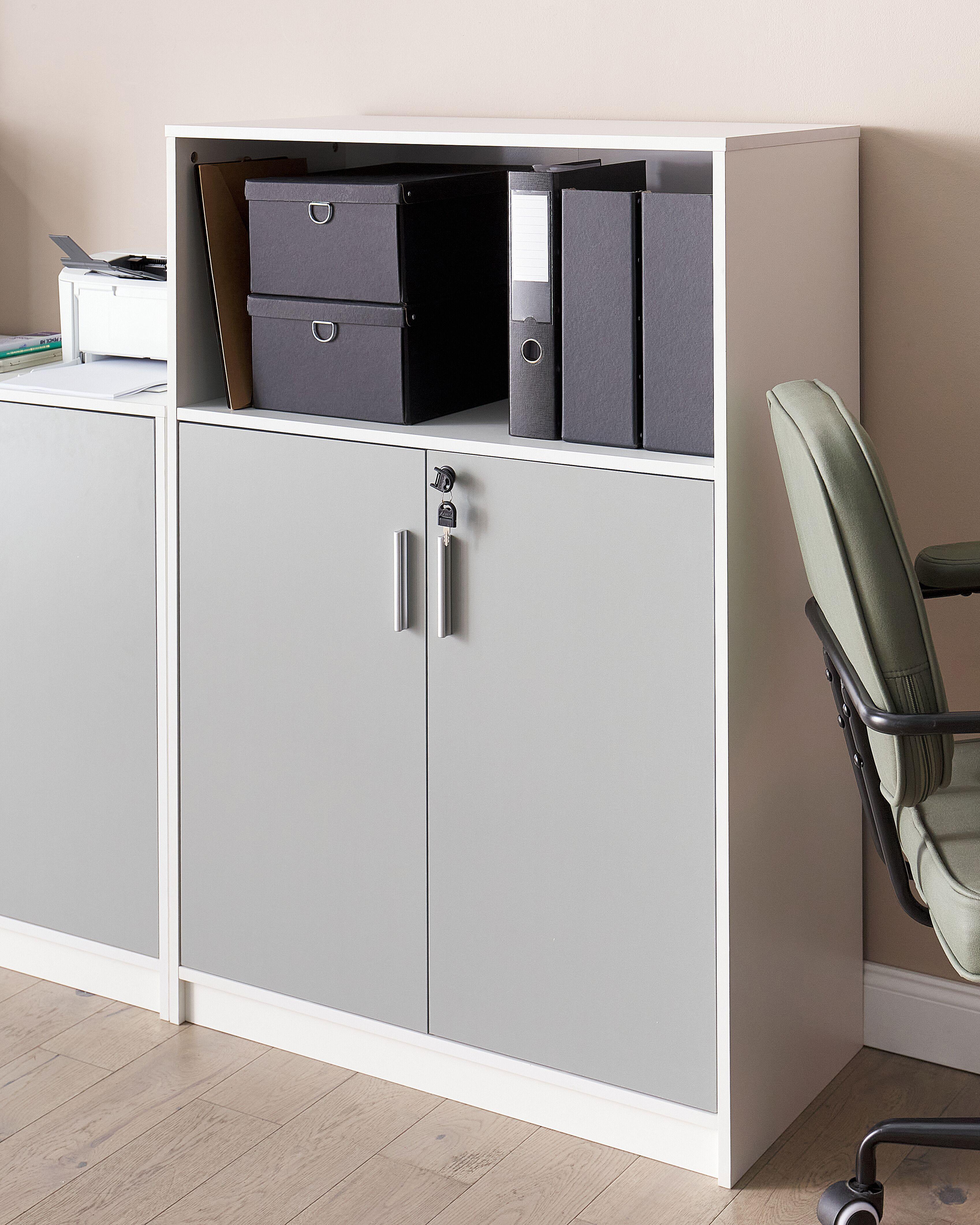 Storage Unit ZEHNA Light Grey