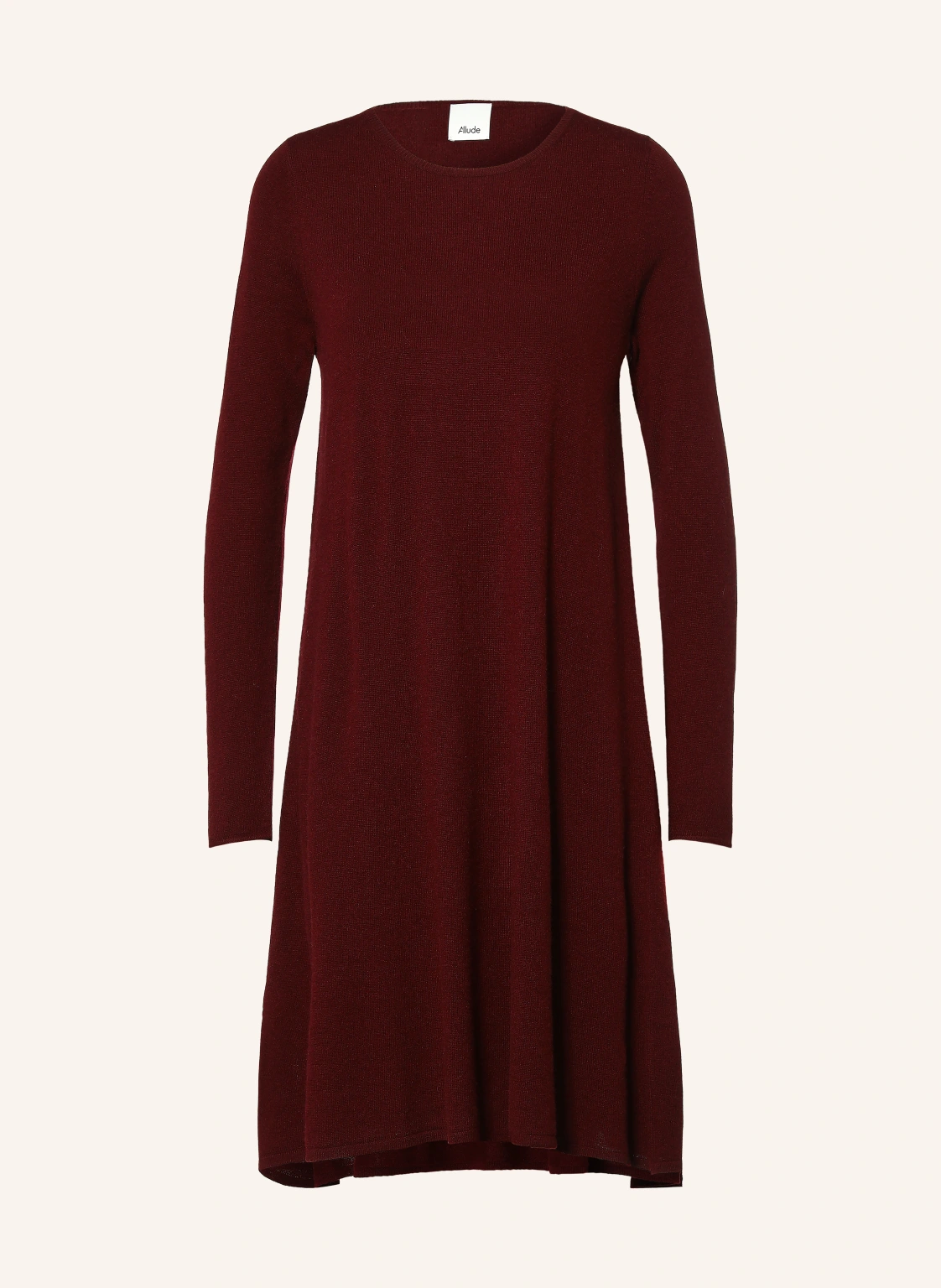 ALLUDE Strickkleid mit Cashmere