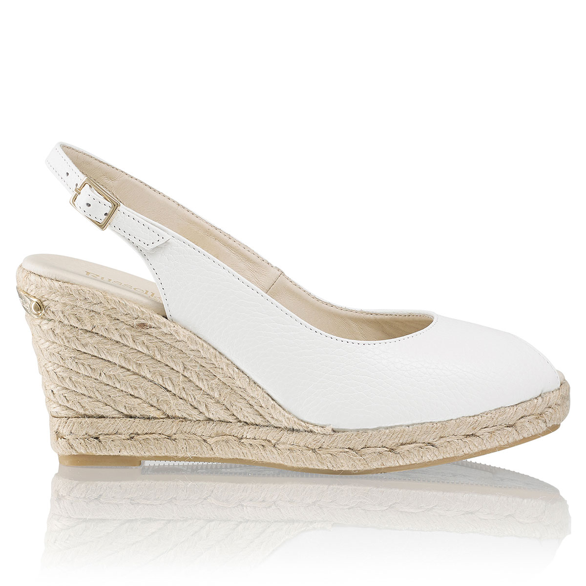 Russell & Bromley CANDYFLOSS Peep Toe Espadrille