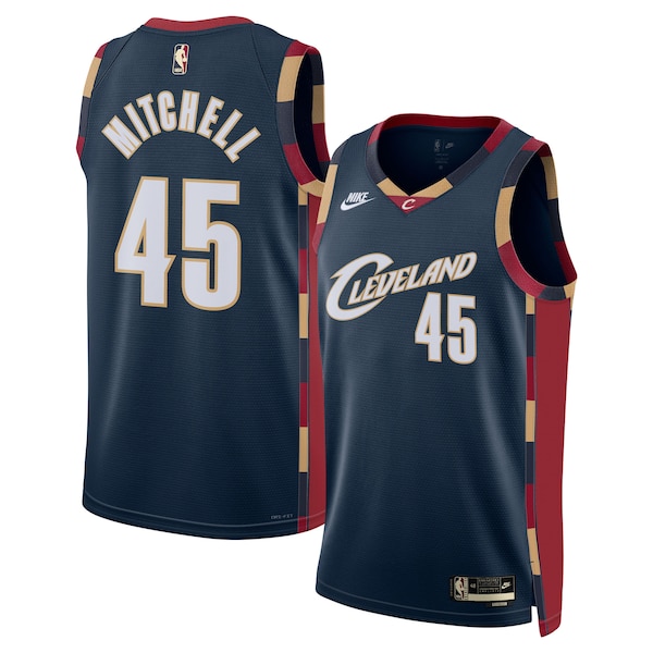 Cleveland Cavaliers Donovan Mitchell Nike Navy Swingman Jersey - Classic Edition