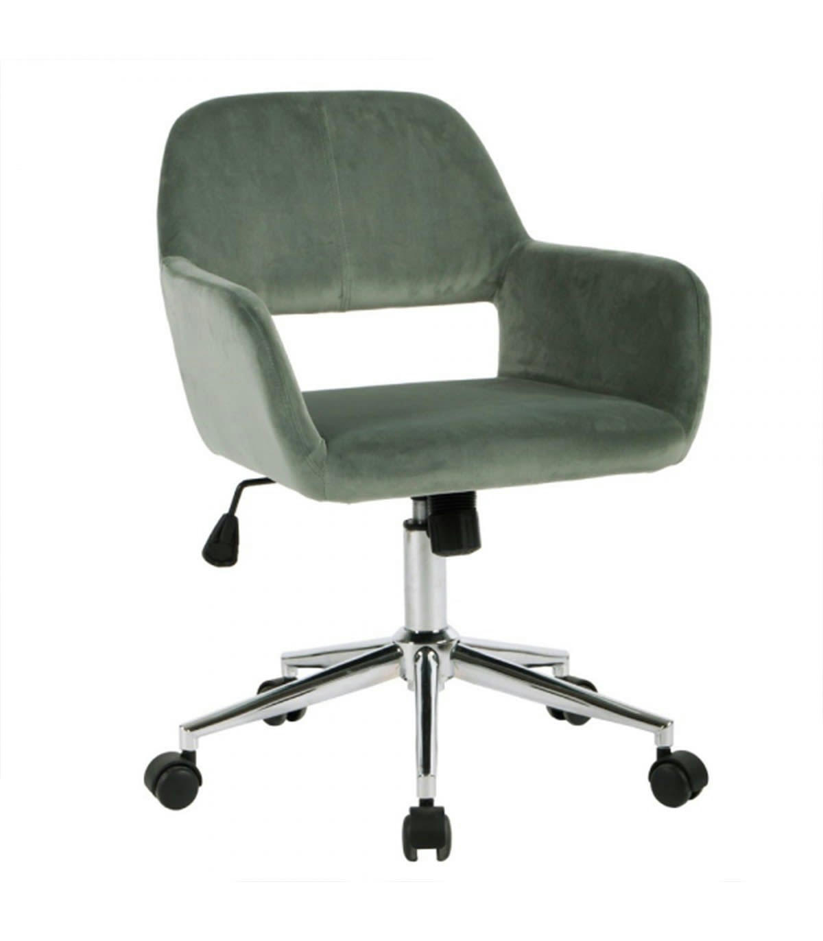 ROSS - Fauteuil de bureau en velours ajustable