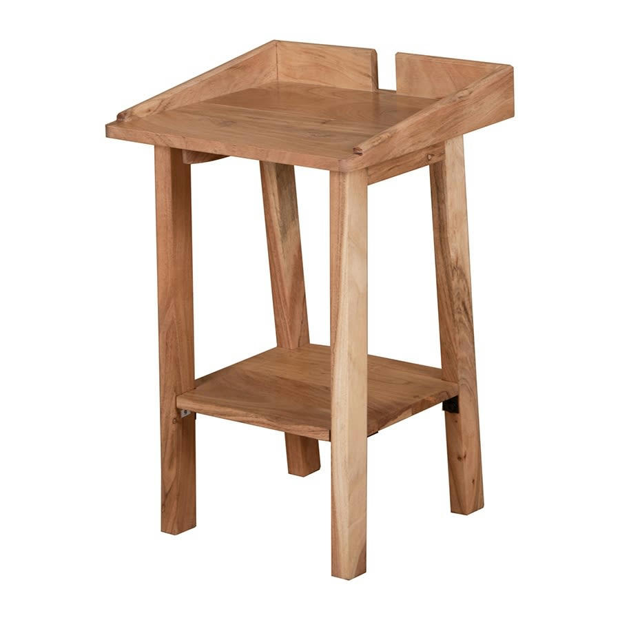 - Table basse en bois d'acacia