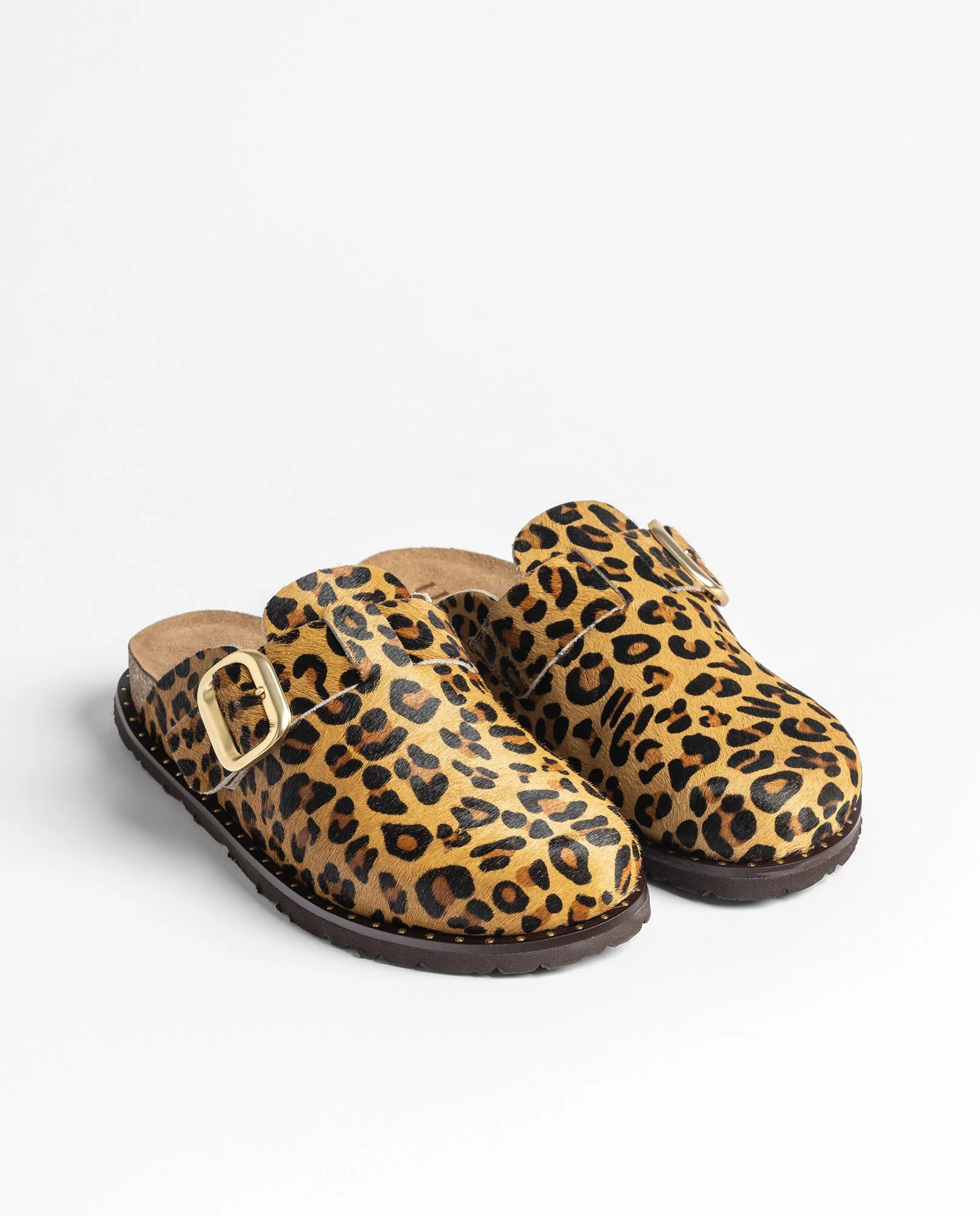 Zueco plano BOLUS-599 leopardo