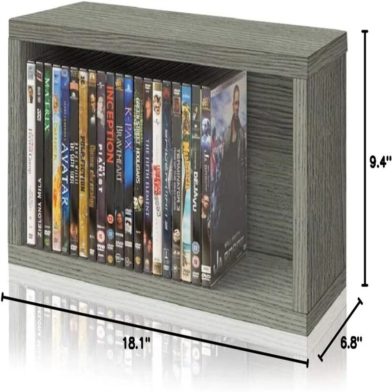 Storage Media Shelf - 6.8D x 18.1W x 9.4H