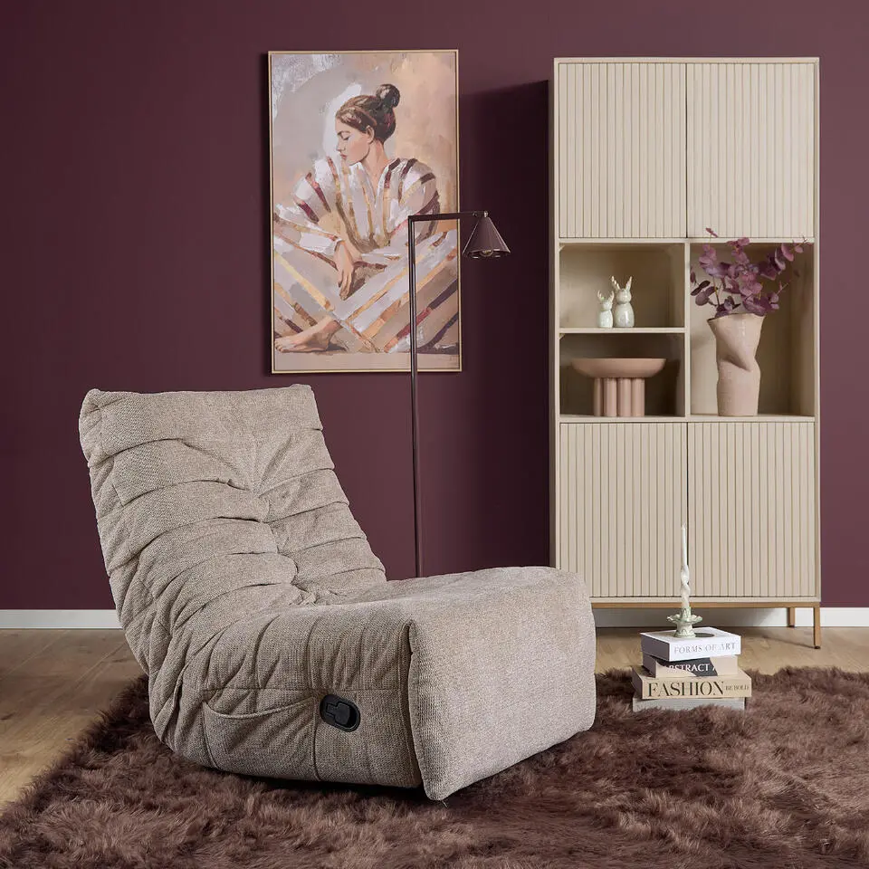 StarFurn - Relaxfauteuil Zen - taupe