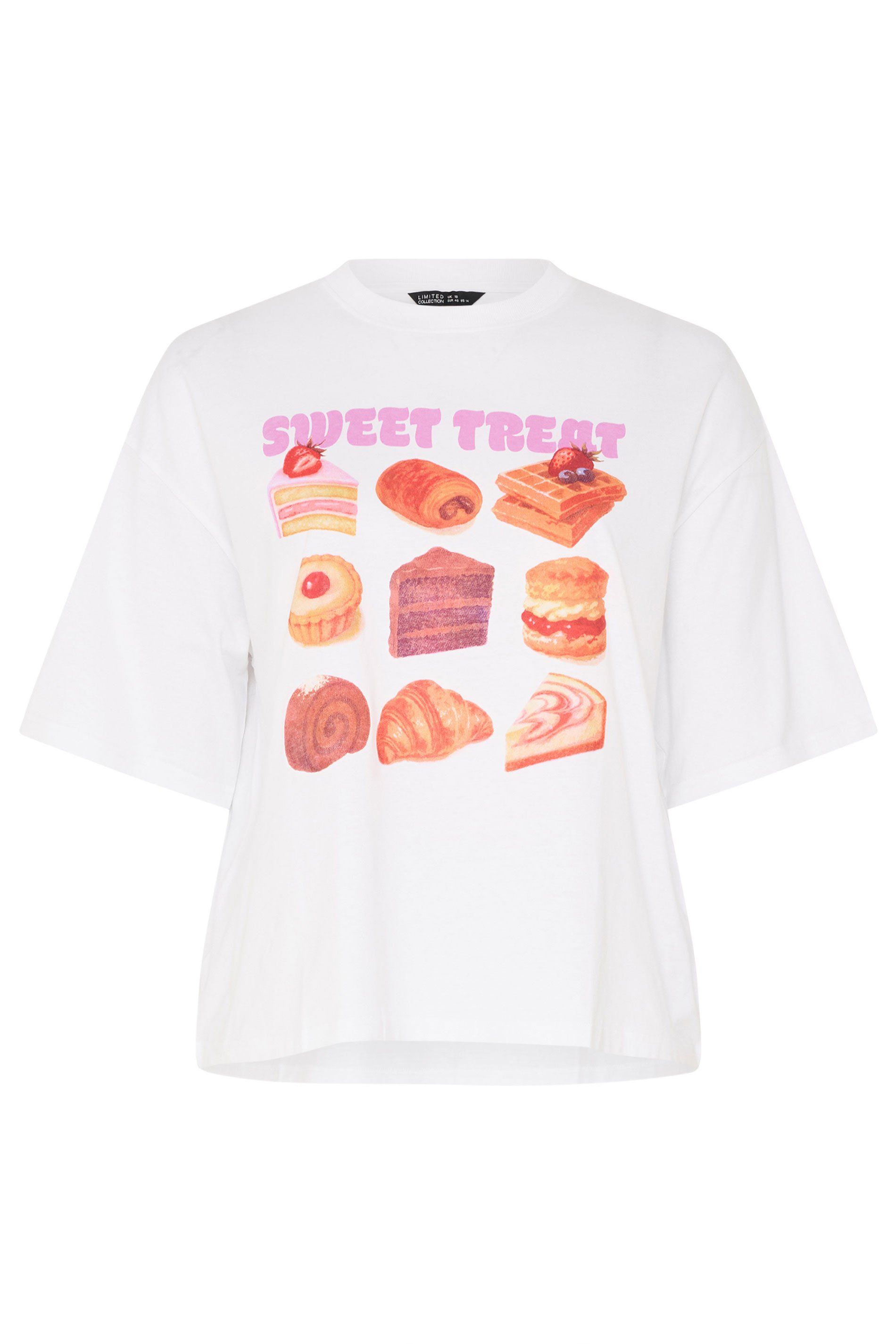 Yours Sweet Treat' Slogan T-Shirt