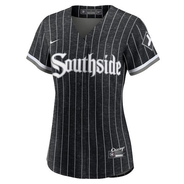 Yoan Moncada Chicago White Sox Nike Women's 2021 City Connect Replica Player Jersey - Black