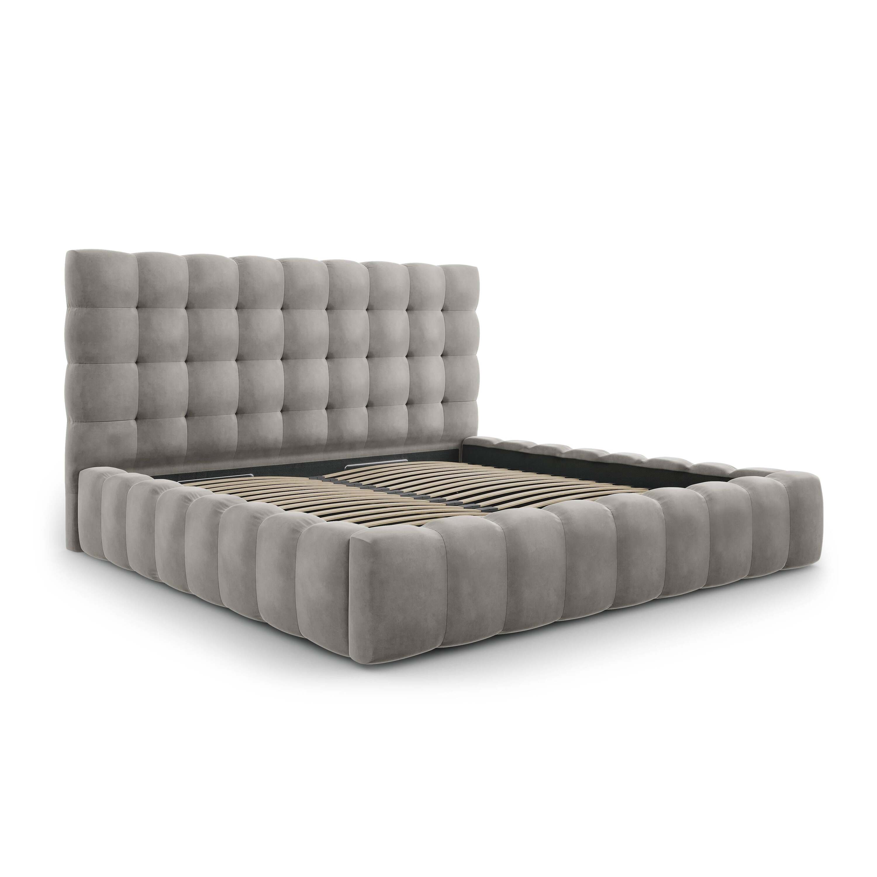 Cosmopolitan Design Bali Bedframe met Opbergruimte - 200 x 200 cm - Li