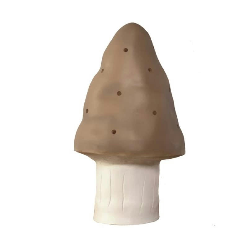 - Lampe petit champignon chocolat
