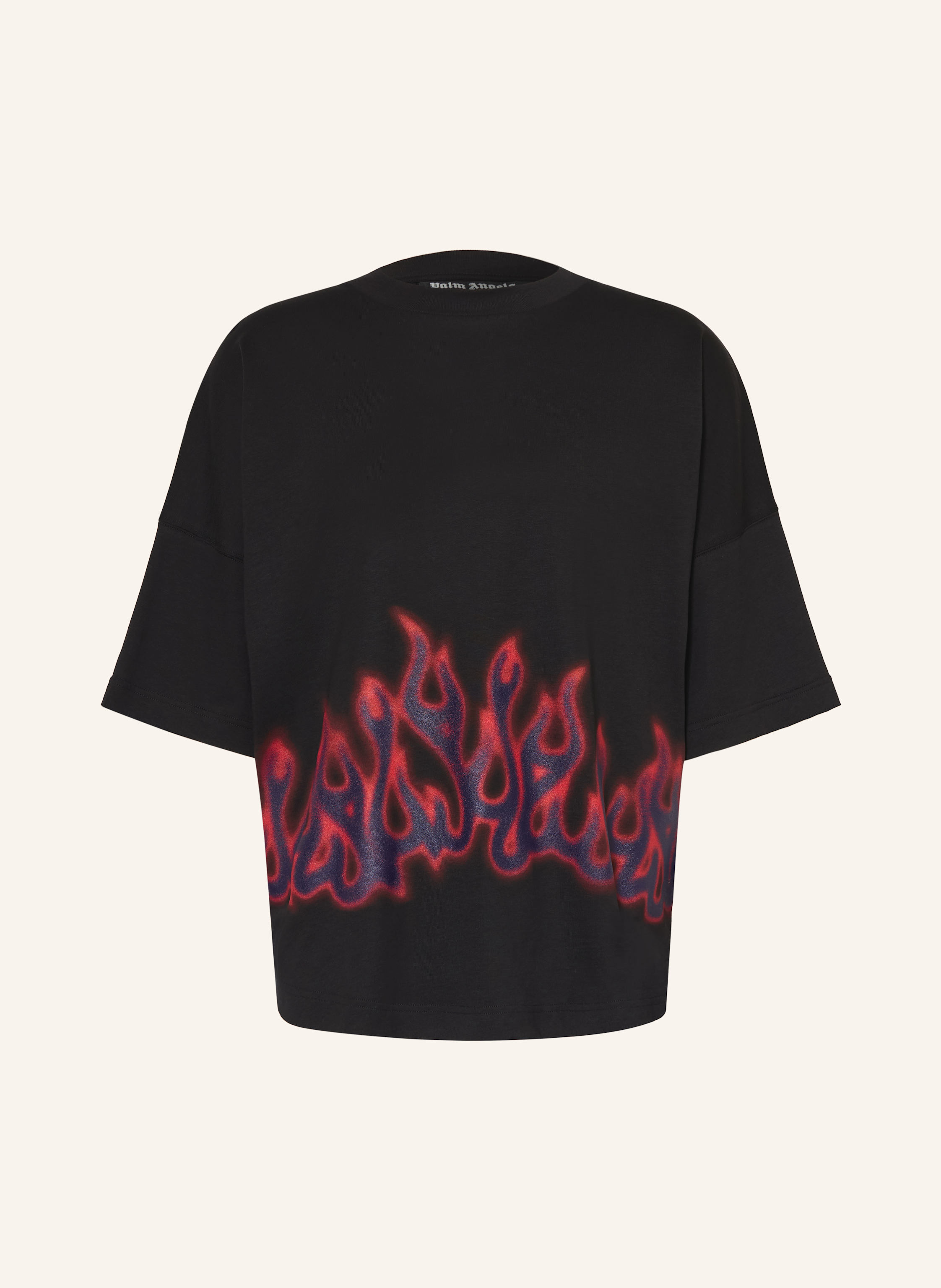 Palm Angels Oversized-Shirt FLAMES