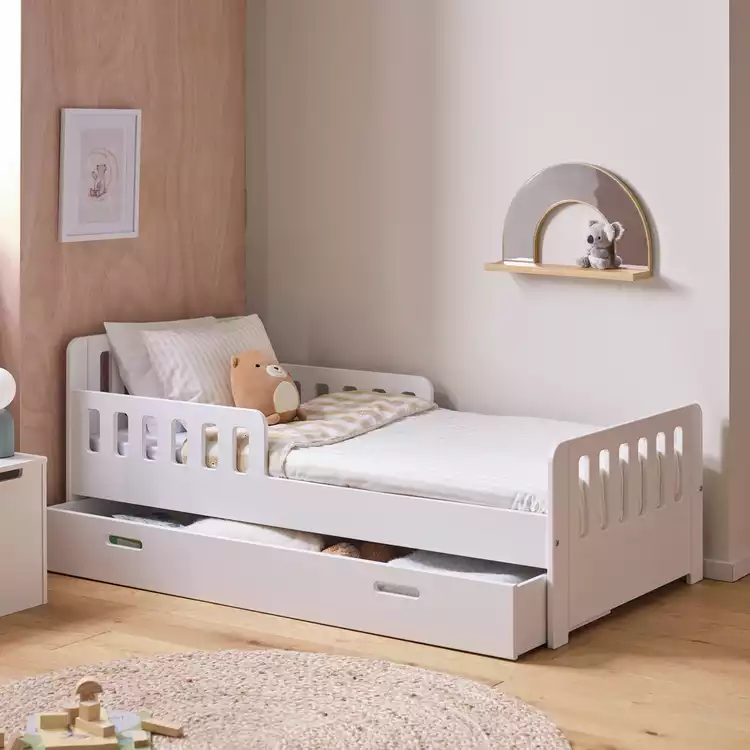 Habitat Ronnie Toddler Single Storage Bed Frame - White