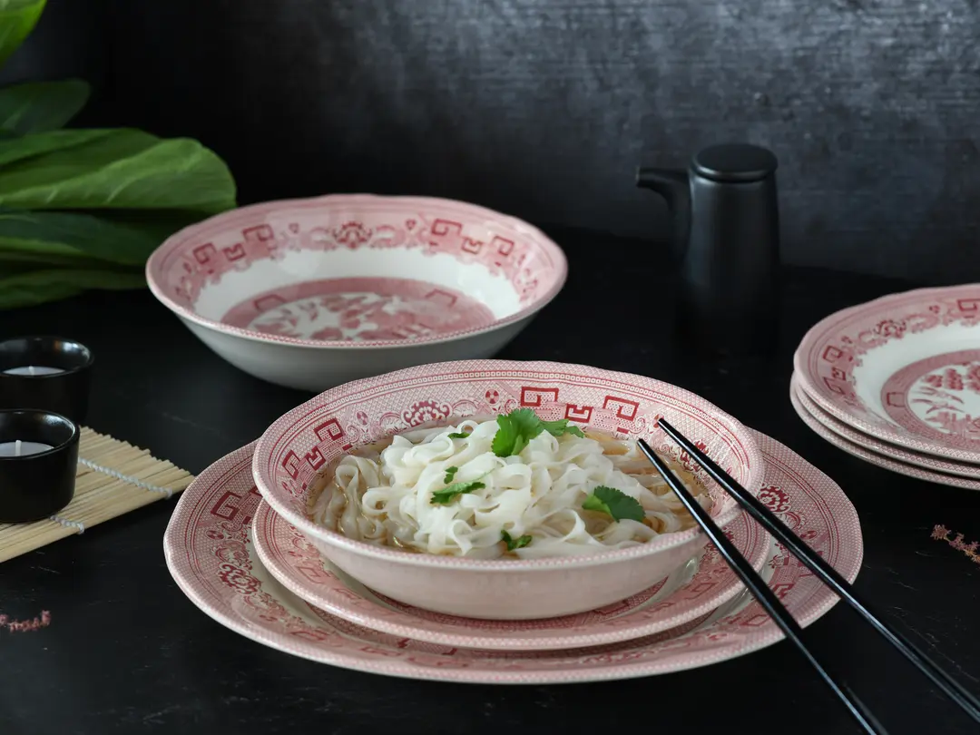 Geschirrset 18-teilig China Town