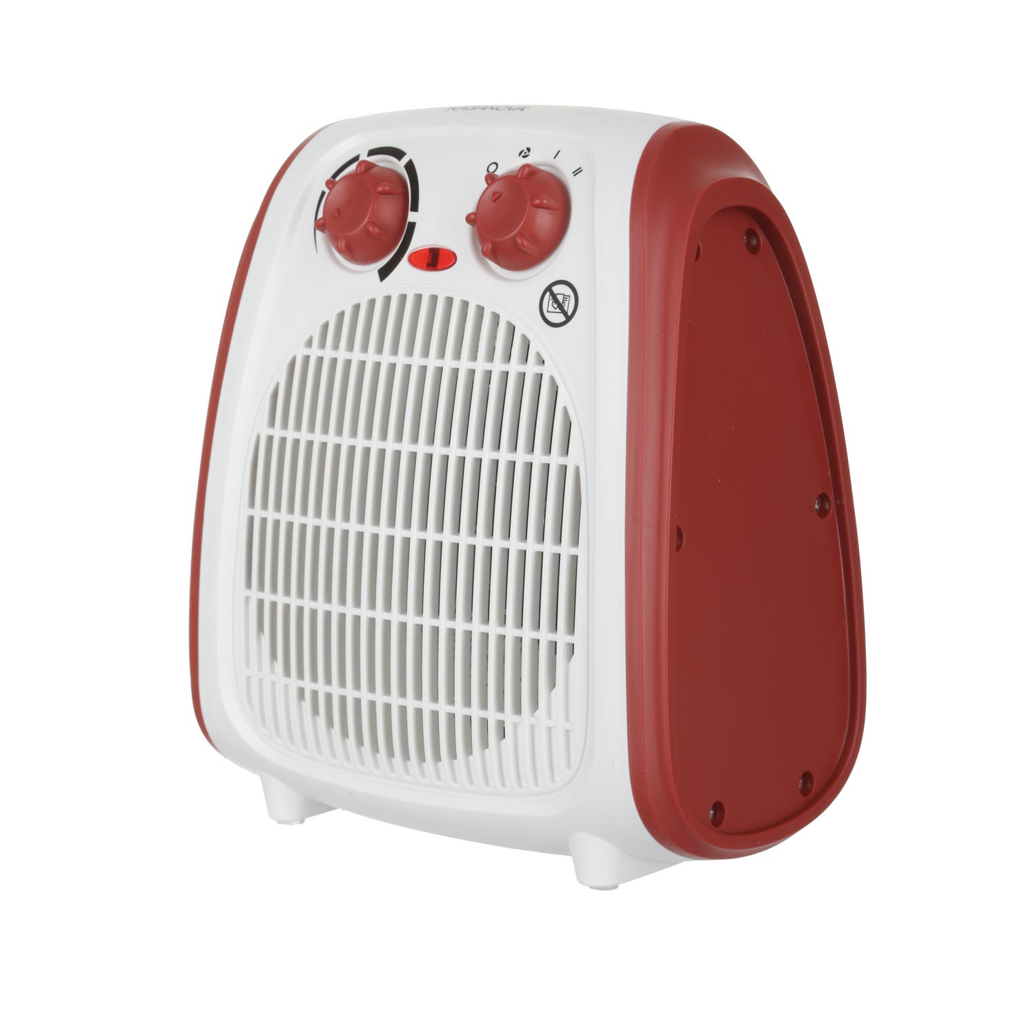 Termoventilatore 2000 W rosso