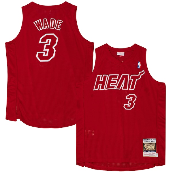 Dwyane Wade Miami Heat 2012 Authentic Player Jersey - Scarlet