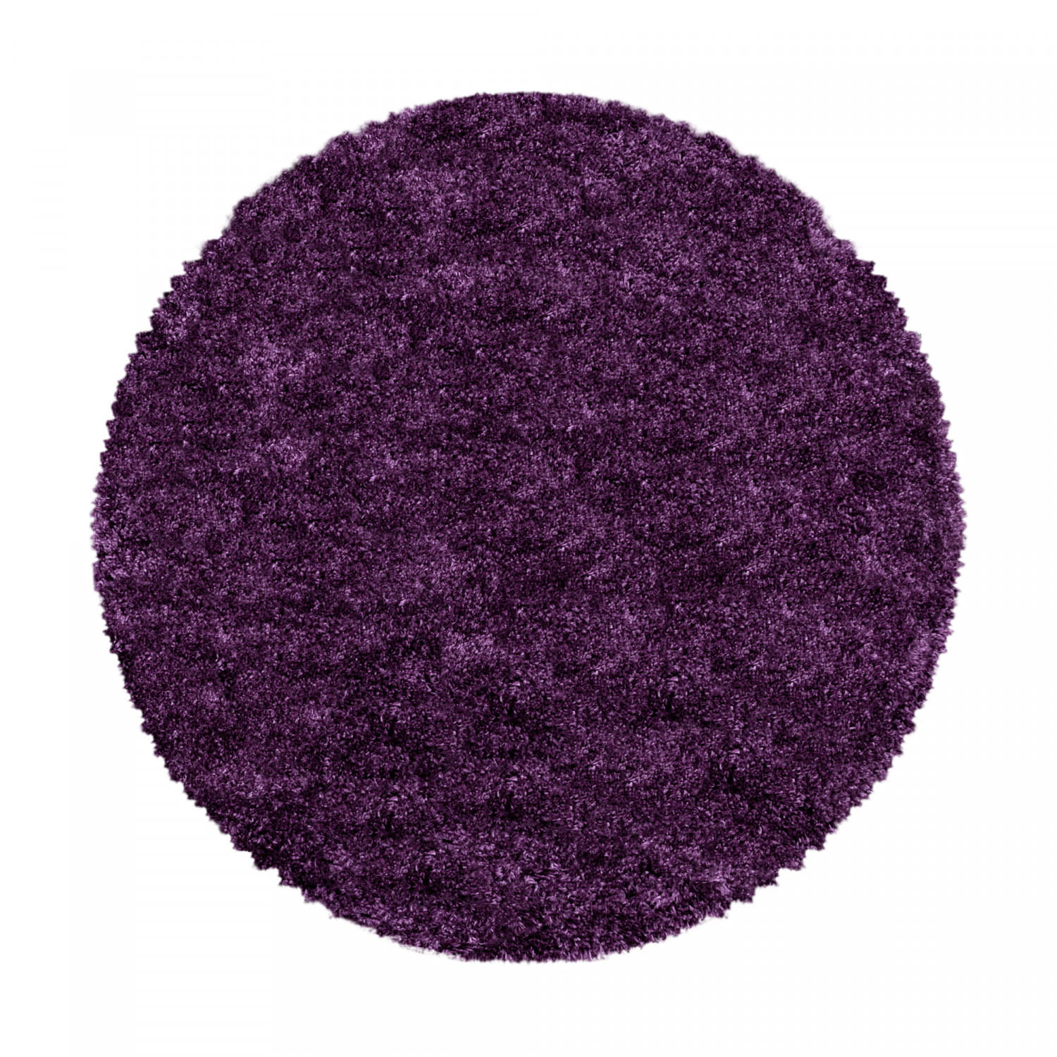Dywan shaggy Fluffy Super Soft fioletowy 80x 80koło