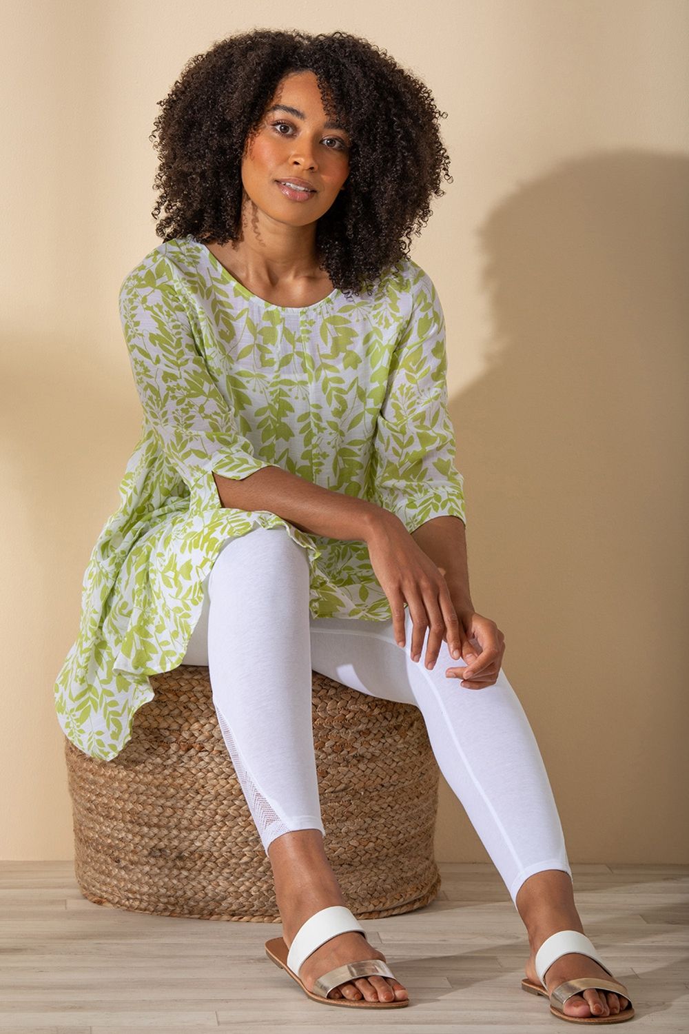 Klass. Oversized Dip Hem Tunic