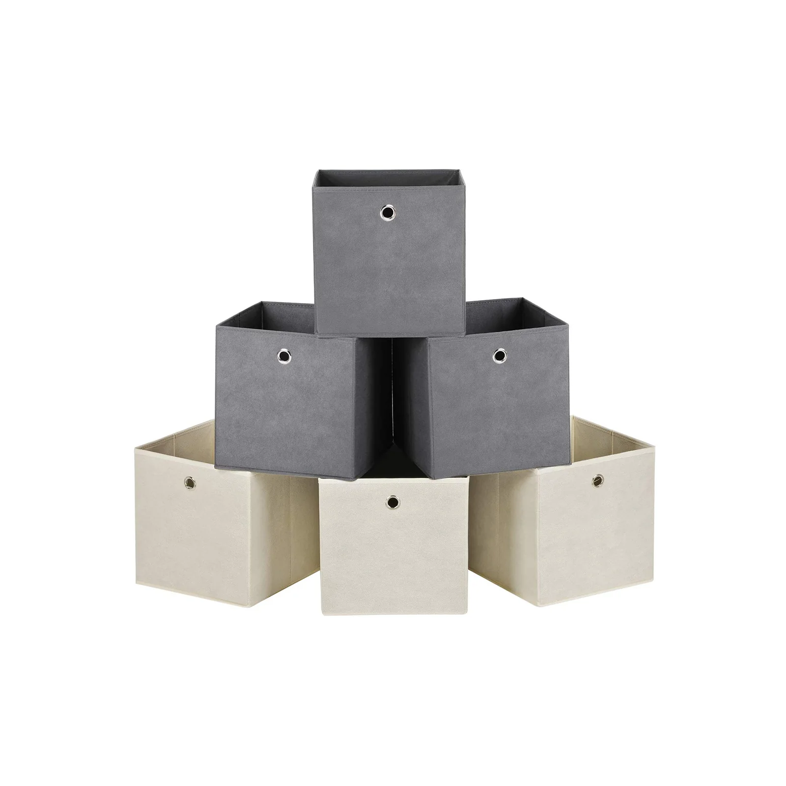 Cube de rangement en tissu