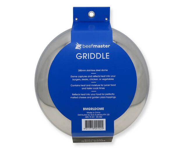 Beefmaster Round Grill Dome - 28cm