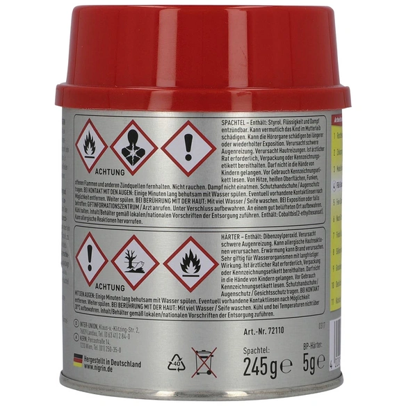 Füllspachtel, 250 g
