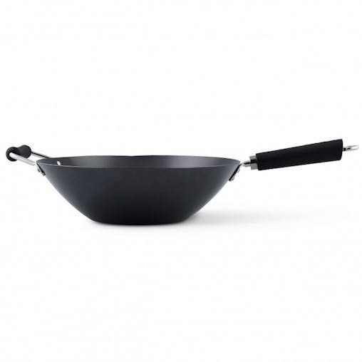 Ken Hom Excellence Carbon Steel Non-Stick Wok 31Cm Suits Induction