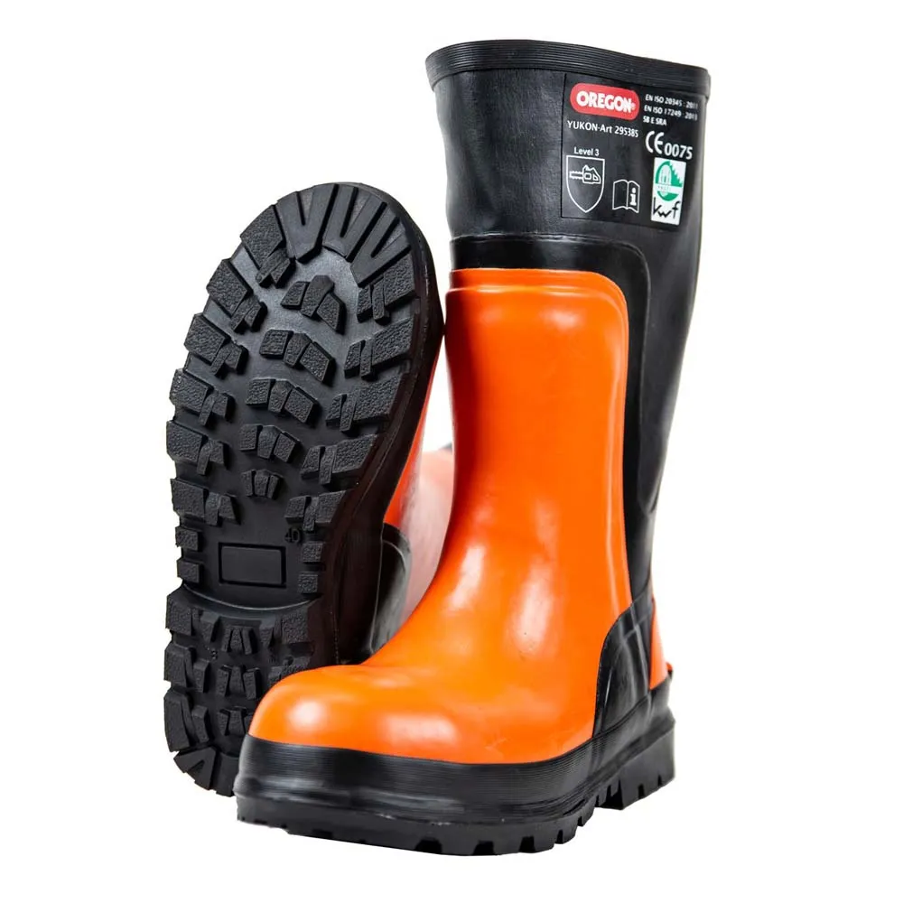 Oregon Orange Anti-cut Boot 43 Anti-cut safety boots