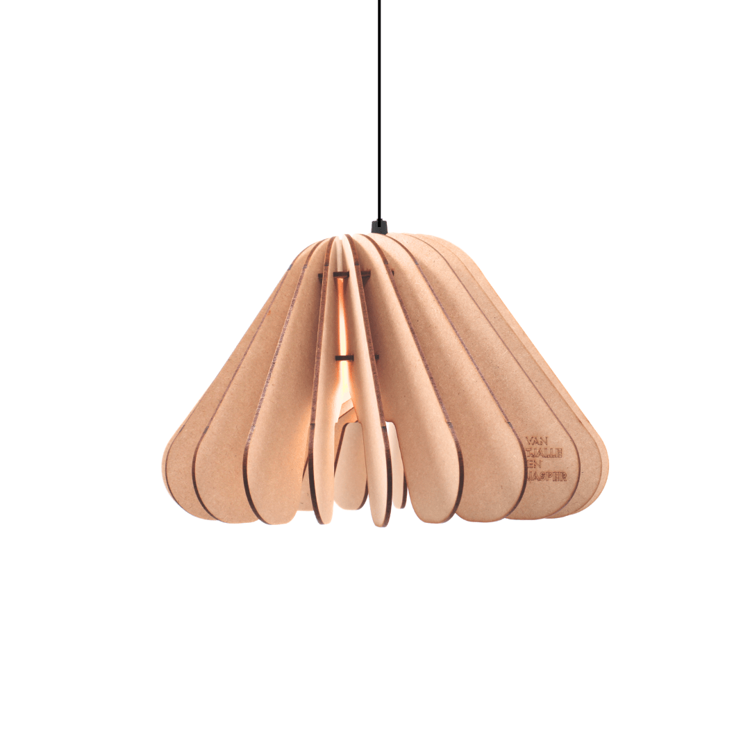 van Tjalle en Jasper - Hood hanglamp - Naturel