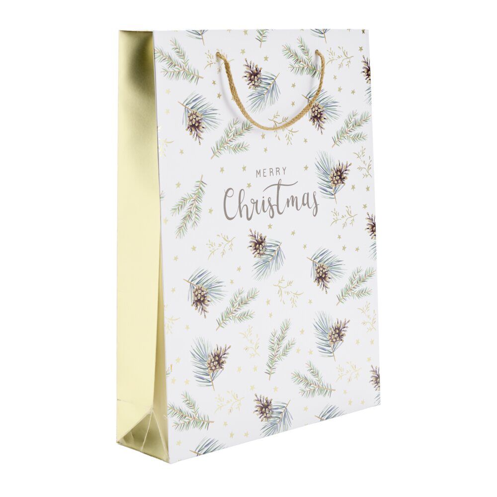 Sac cadeau de No&euml;l grand modèle H46cm (2 modèles)
