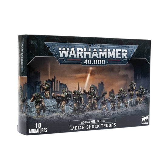 Warhammer 40,000 Astra Militarum Cadian Shock Troops