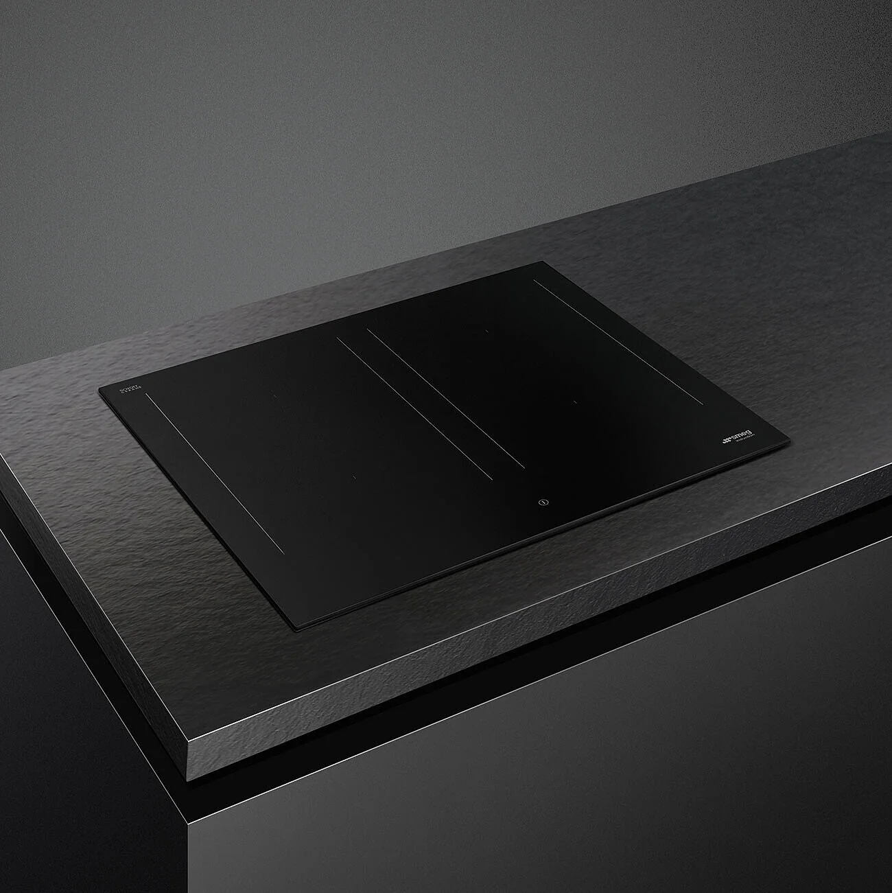 60cm Induction Auto-Vent 2.0 Hob Matte Black