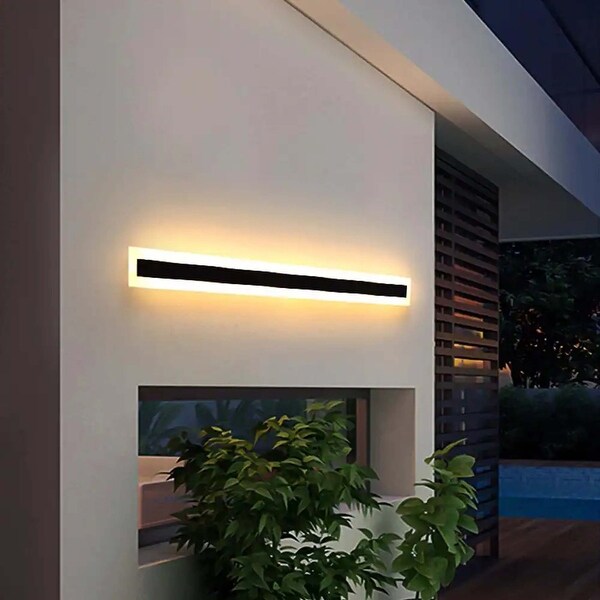1-Light Modern Integrated LED IP65 Waterproof Indoor/ Outdoor Wall Light