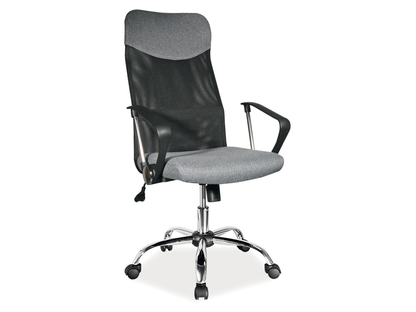 Fotel gabinetowy Q-025 szary