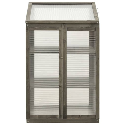 NNEVL Greenhouse 60x45x100 cm Firwood