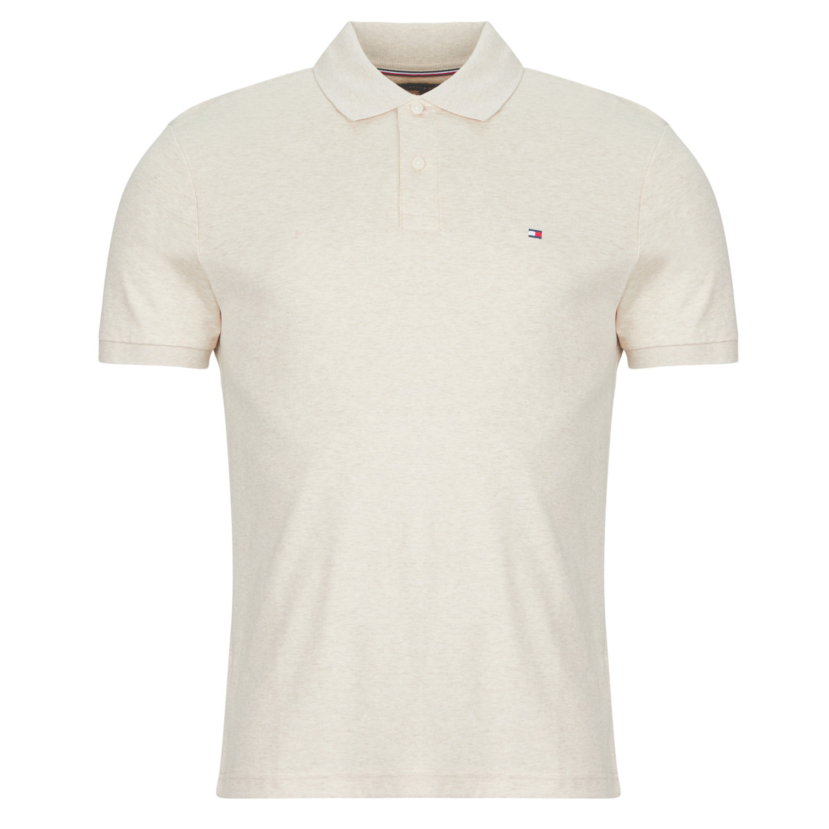 Tommy Hilfiger - LIQUID COTTON REG SEASONAL POLO - Beige
