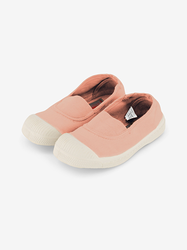 Tennis elastique enfant rose