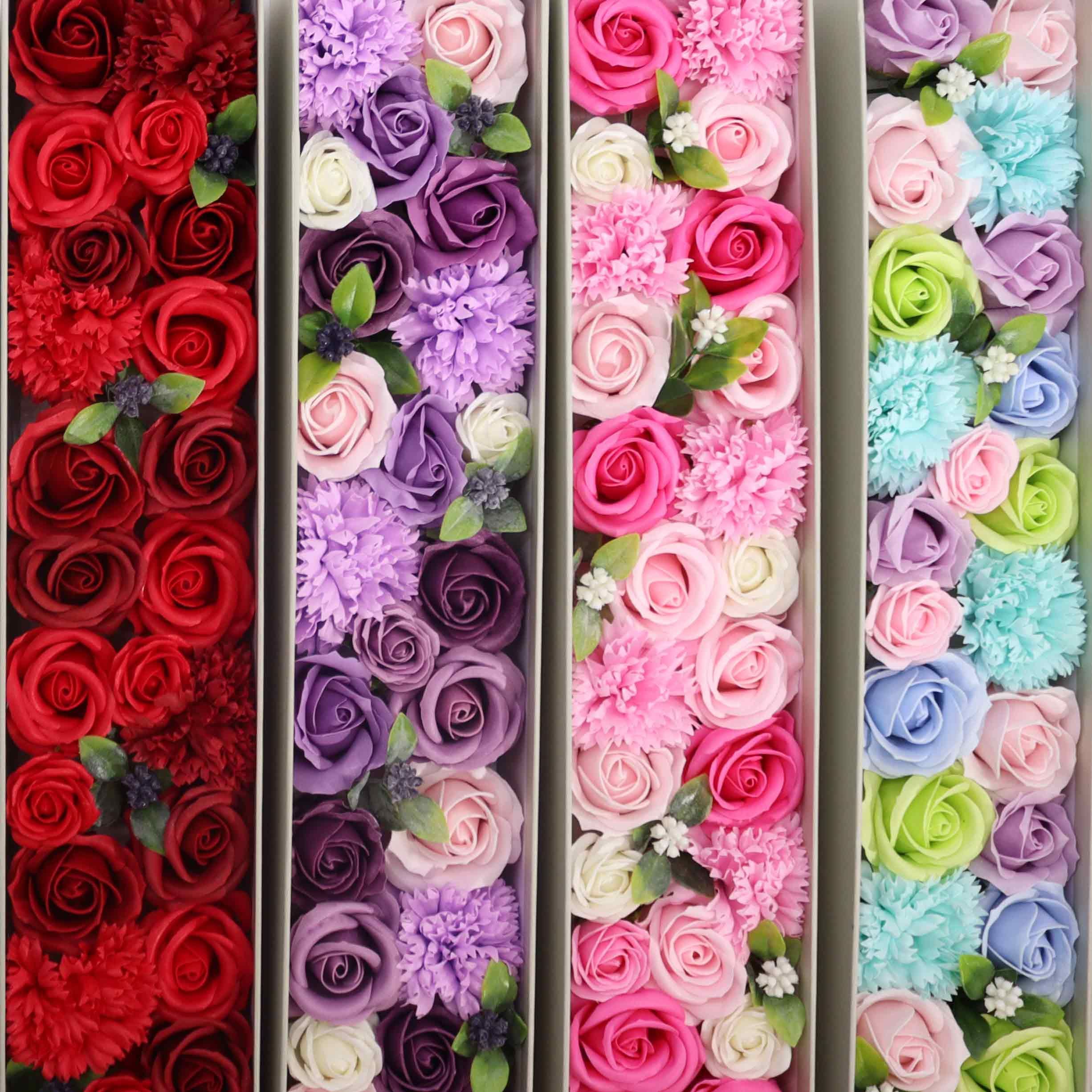 Serenityy Serenityy Soap Flowers - Extra Long Pink Box