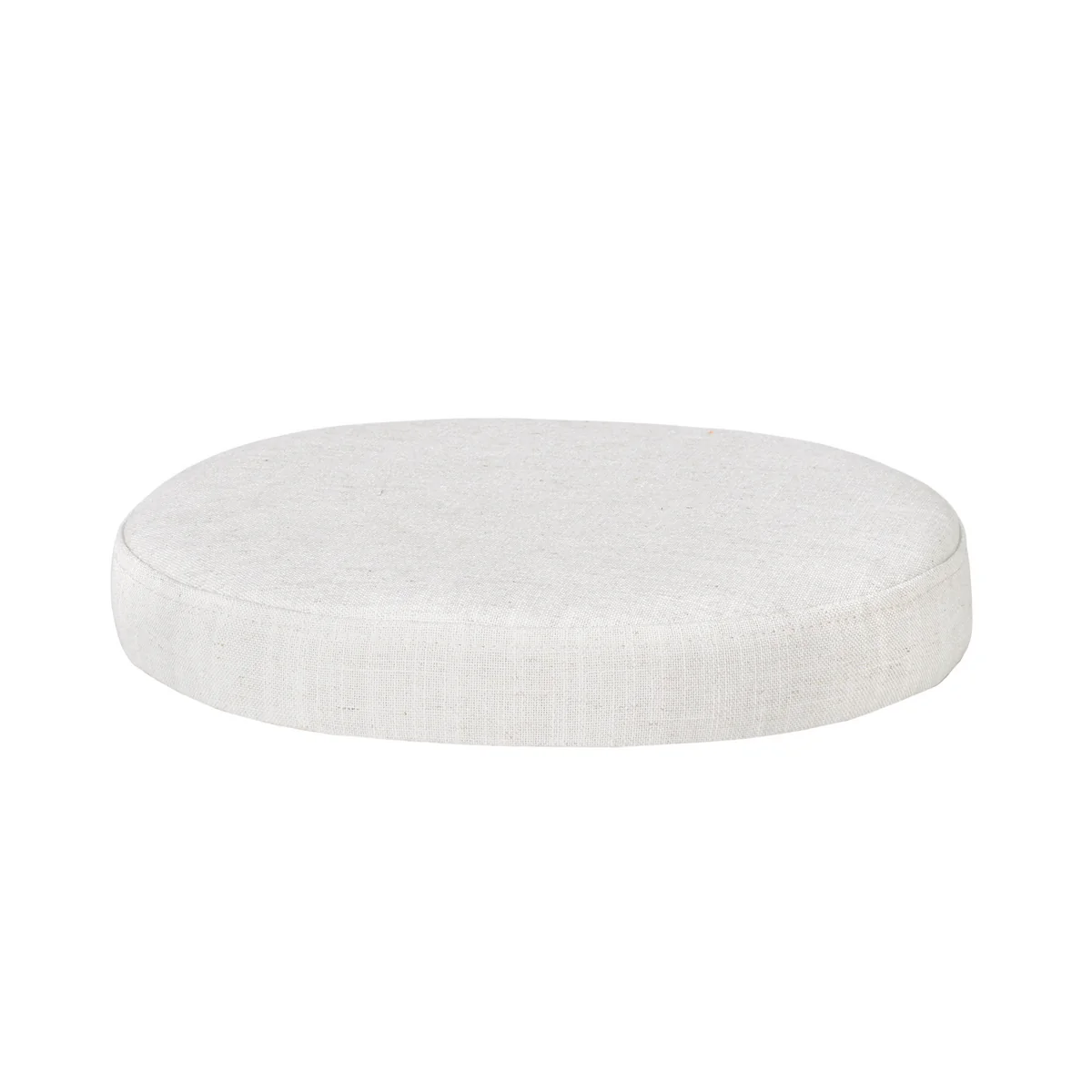 Broste Copenhagen - Auflage für Ninna Beistelltisch, Ø 34 cm, crémeweiß