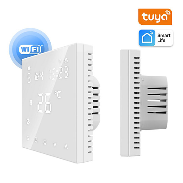 Chauffage au sol électrique WARMON CLASSIC LIGHT 100 W/m² (5 4 m²)   Thermostat TS 300 Smart WiFi blanc - 9 m²
