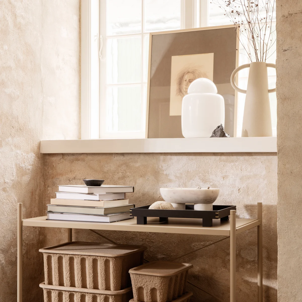 Ferm Living - Bell Tischleuchte, weiß