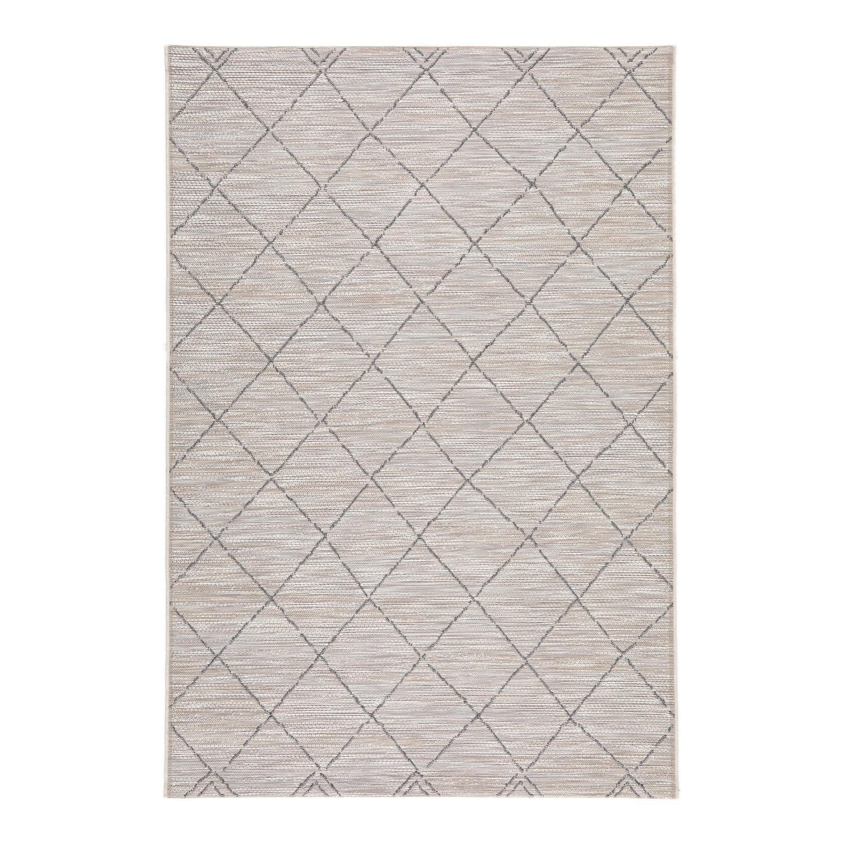 AFK Living vloerkleed Hudson - voor binnen en buiten - beige - 160 x 230 cm