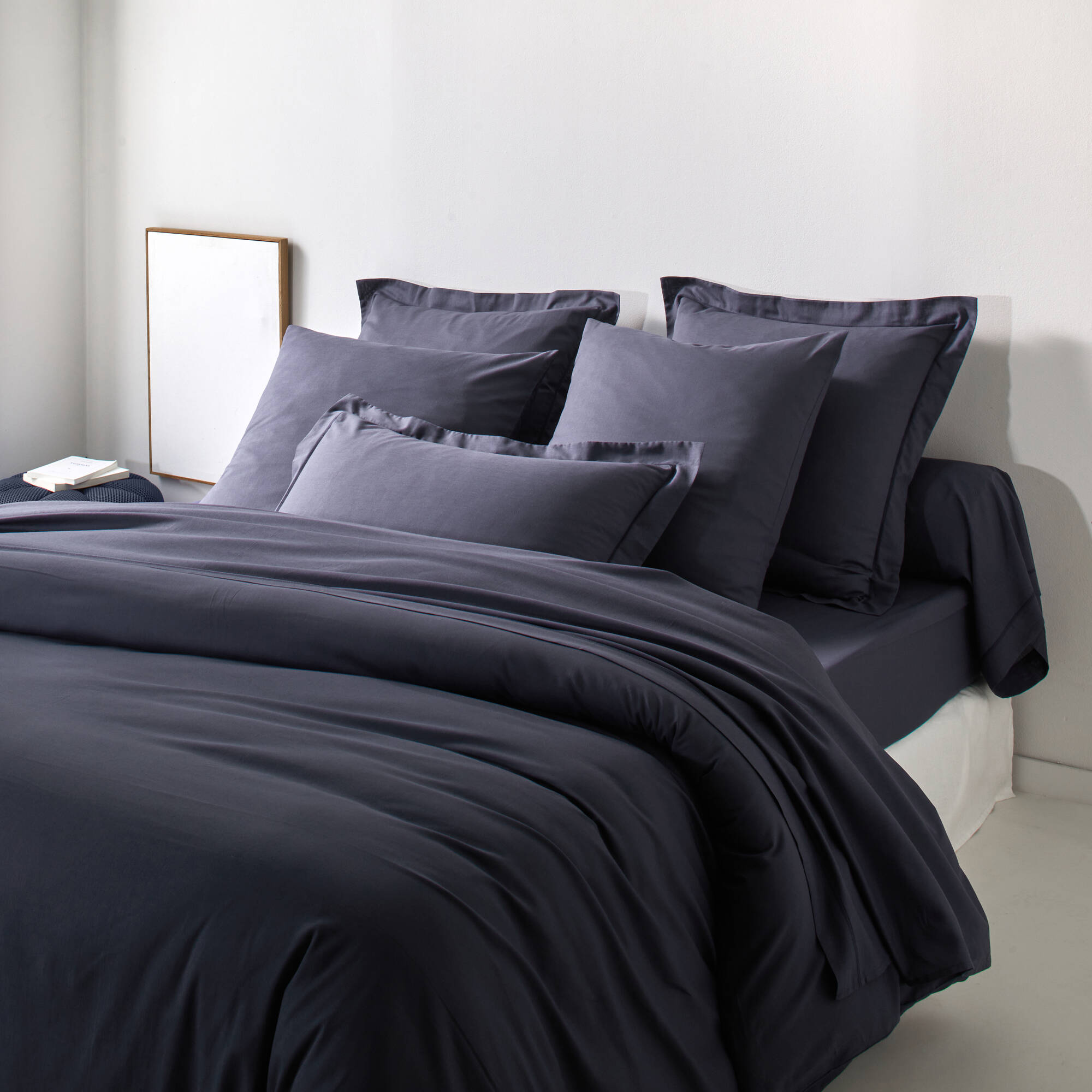 Linge de lit uni coton