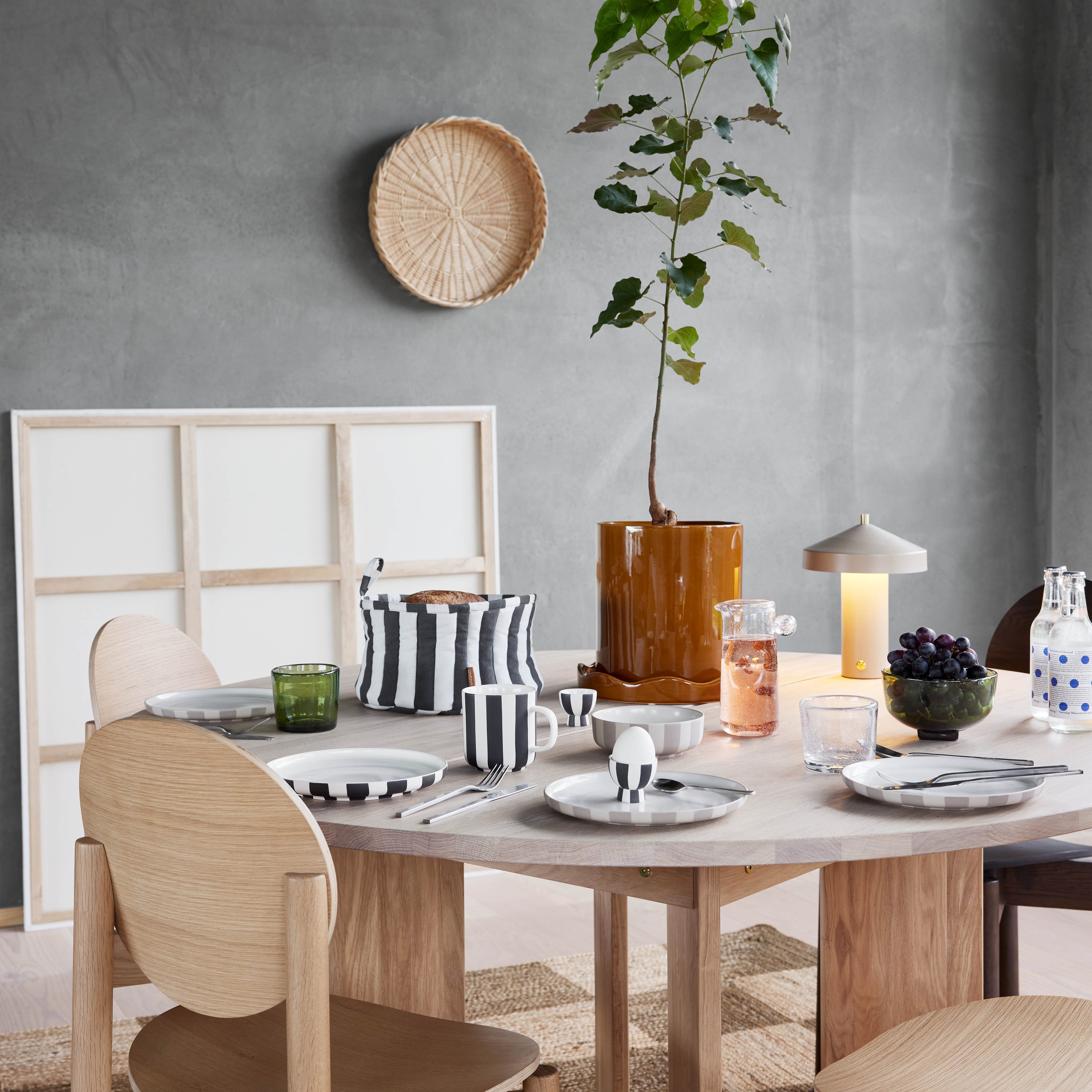 OYOY Living Nami Bloempot Ø 21 cm - Amber