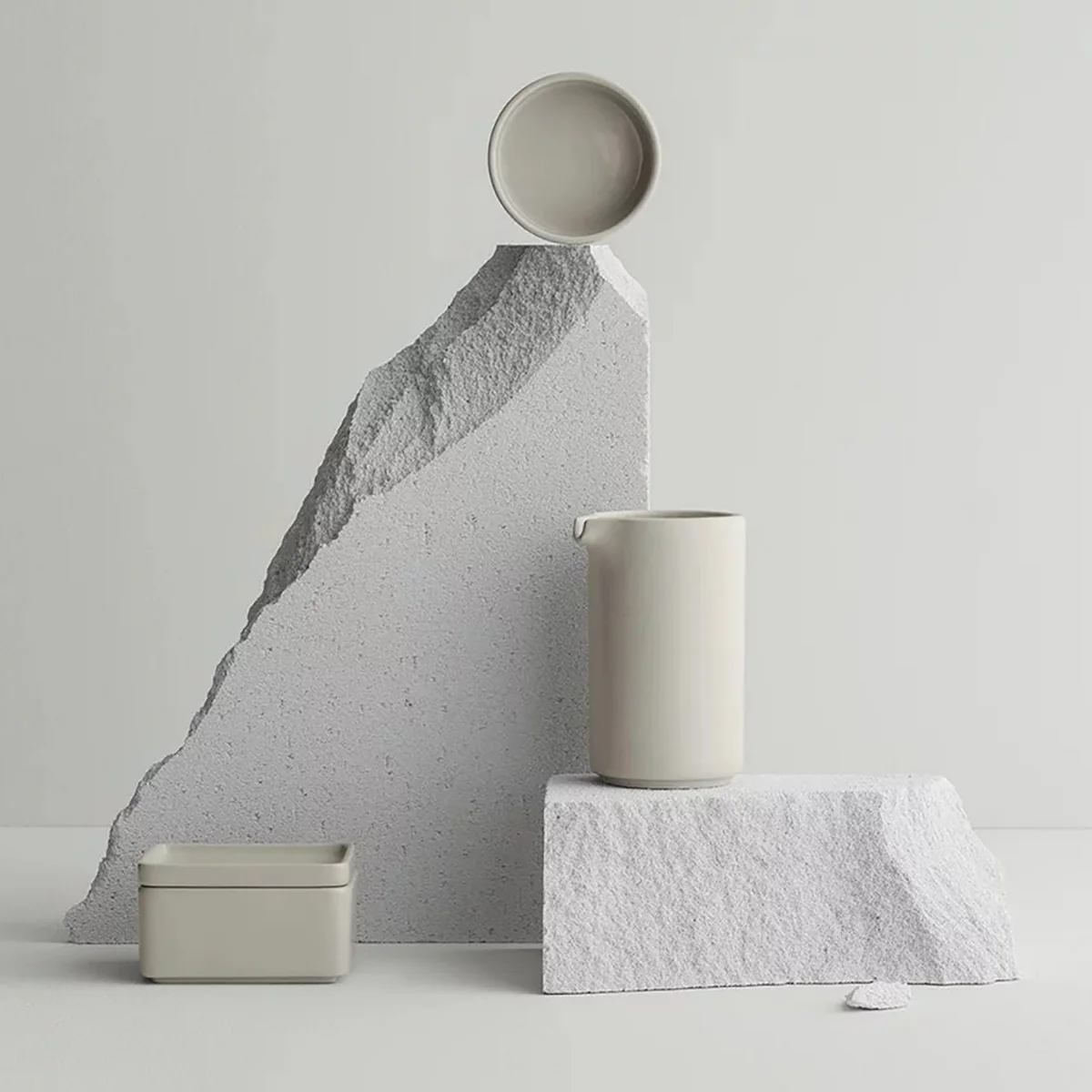 Blomus - Pilar Krug 0,5 L, moonbeam