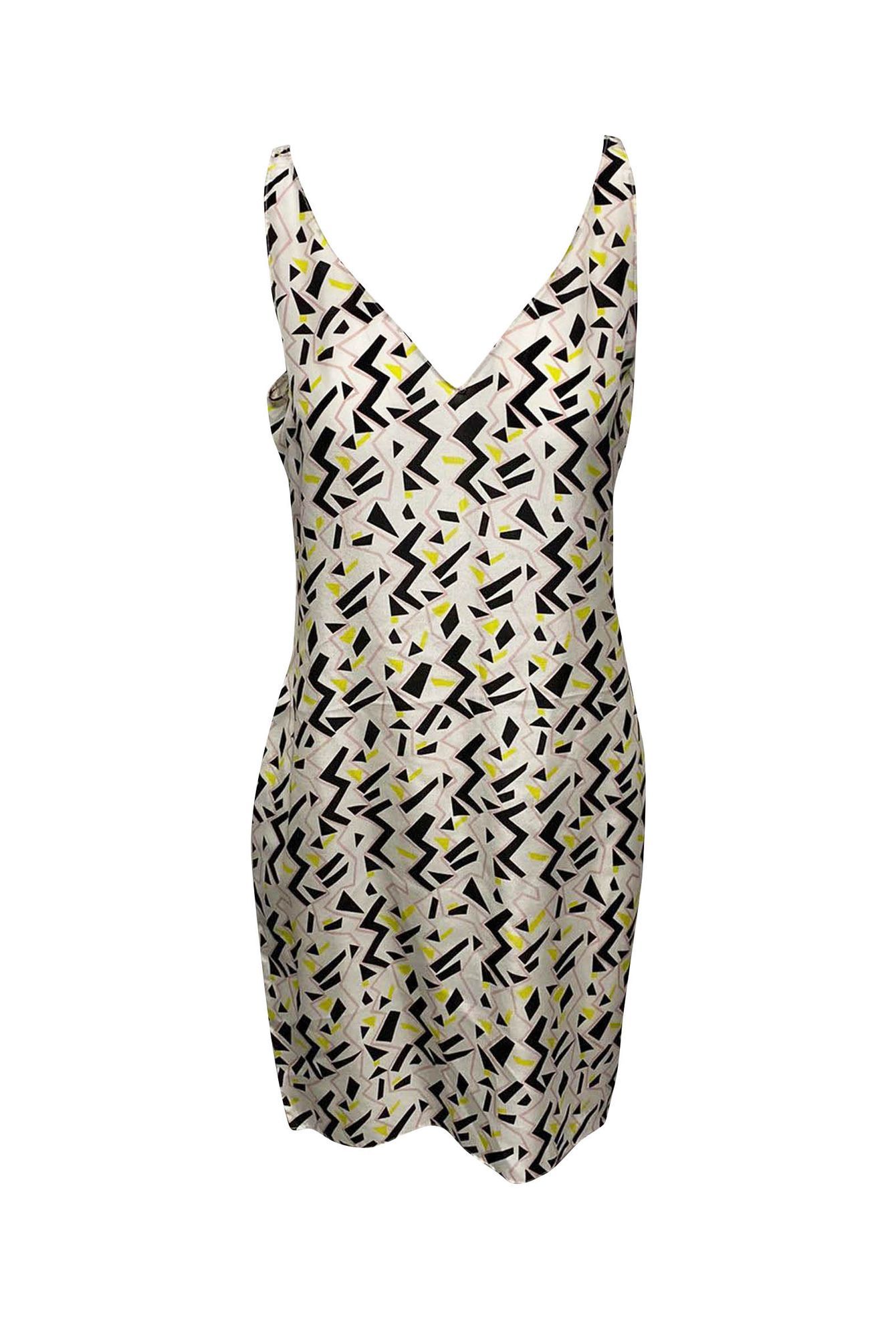 Diane Von Furstenberg Preloved MarMara Dress in Multicolor Silk