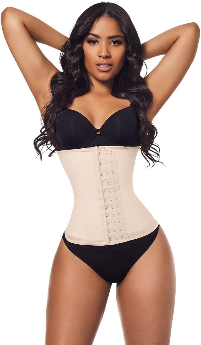 Forma Tu Cuerpo Waist Trainer for Women, Fajas Colombianas, Hourglass Shape Faja Body Shaper, Waist Cincher for Women