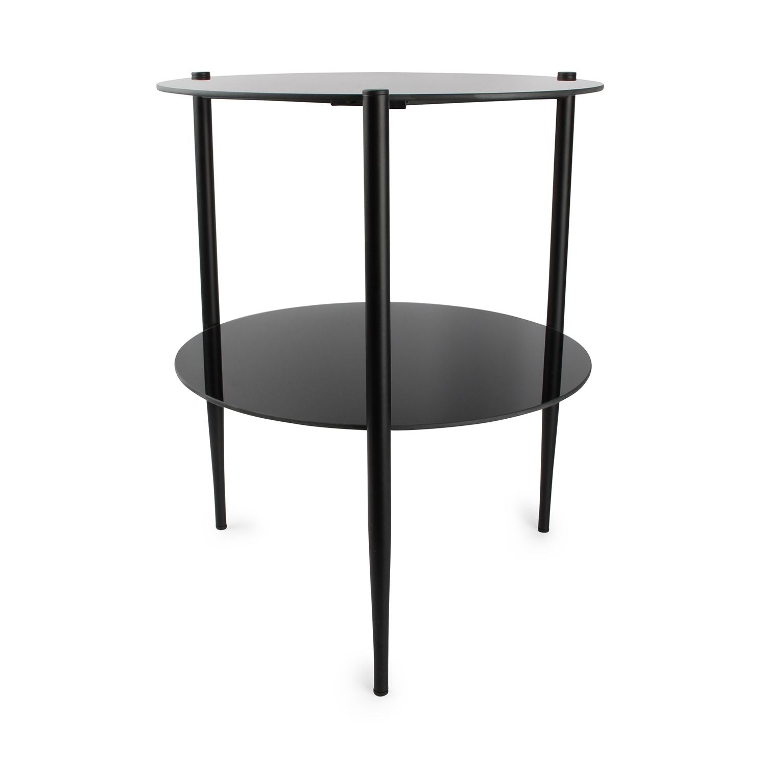 S|P Collection - Bijzettafel 40xH50cm zwart Patio